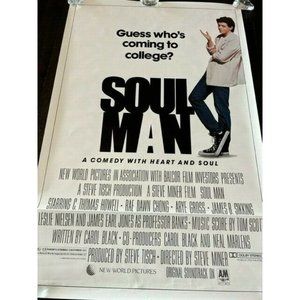 Movie Theater Cinema Poster Lobby Card 1986 Soul Man C Thomas Howell Rae Chong